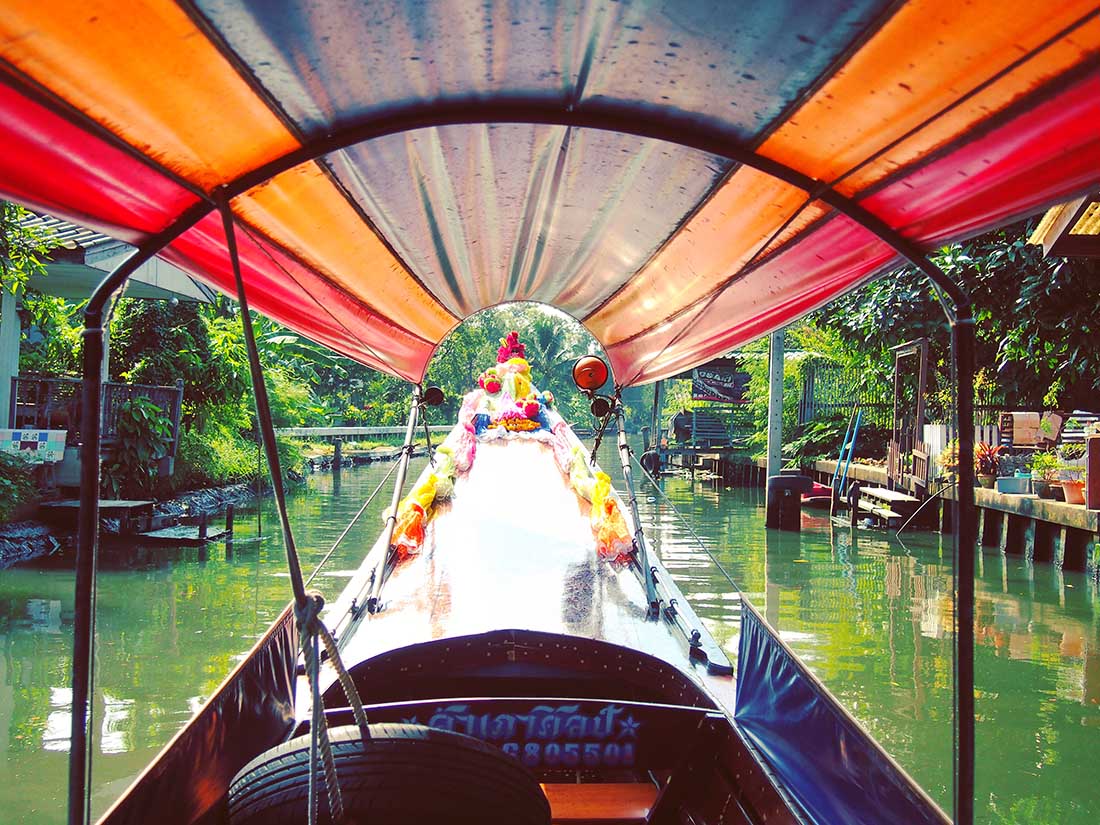 bangkok khlongs bateaux